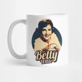 betty white retro Mug